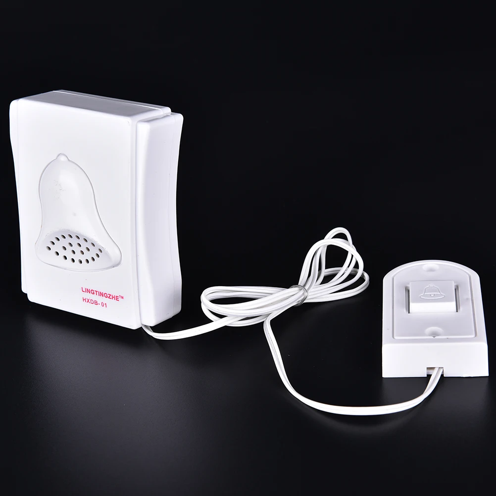 

High Quality New White Door Bell Wired Easy Installed Electronic Door Bell 88cm Wire Doorbell Electronic