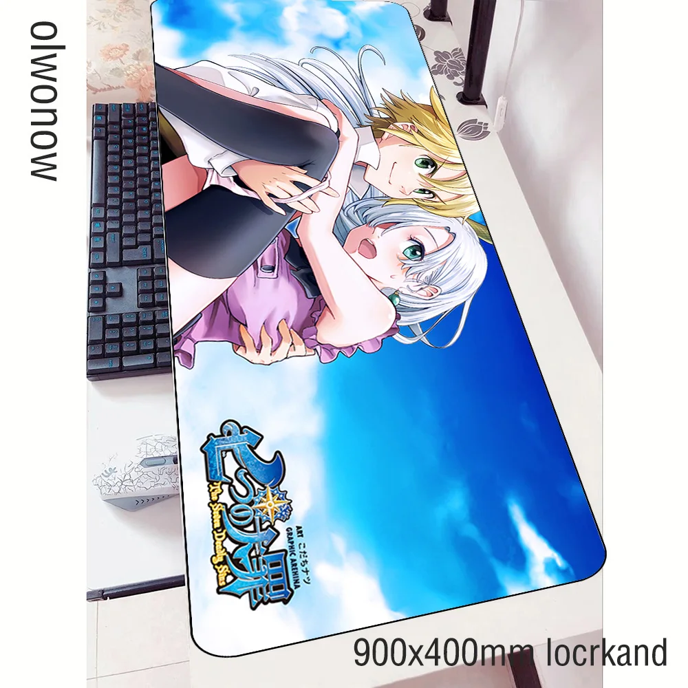 Nanatsu no taizai padmouse 900x400x3 мм игровой коврик для мыши мышь под заказ геймер компьютерный стол мальчик подарок коврик notbook mousemate pc