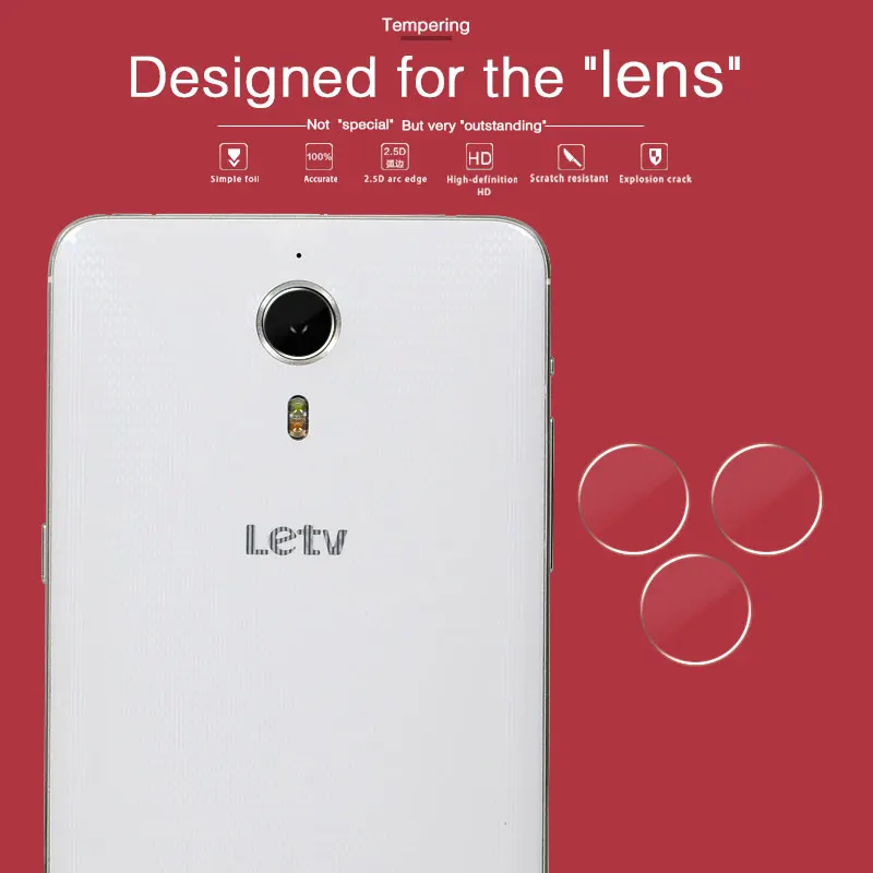 Защитная пленка для объектива камеры из закаленного стекла Letv Le S 1 X600 One 5 in |
