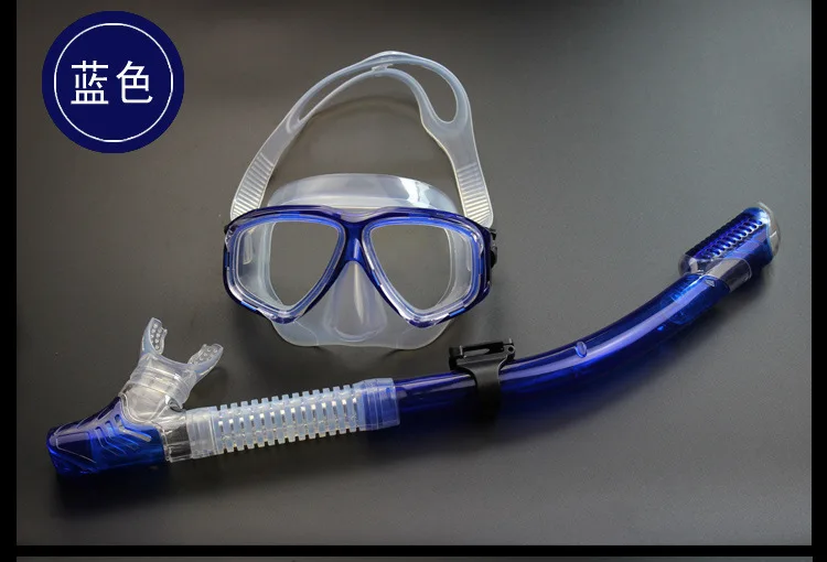 C327 для взрослых обувь для мужчин и женщин Анти-туман очки с дыхательной трубкой оборудование для подводного плавания два-Костюм из