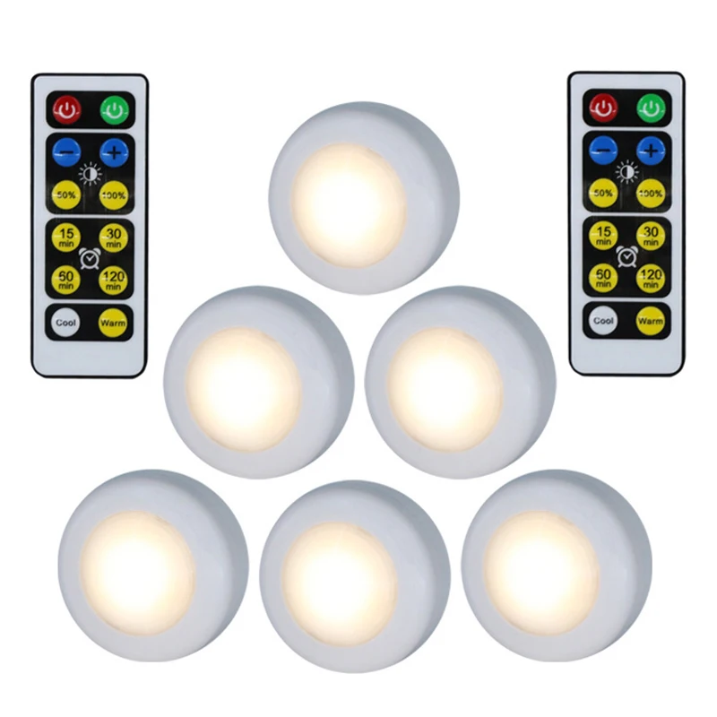 

3W Wall Cabinet Light Wireless Dimmable Touch Sensor LED Under Kitchen Cabinets For Kitchen Cabinet Cupboard Light Stair Light