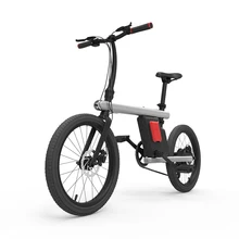 20inch Electrical metropolis bike 36V lithium battery fold electrical bicycle pace model 250w motor Pure electrical driving ebike