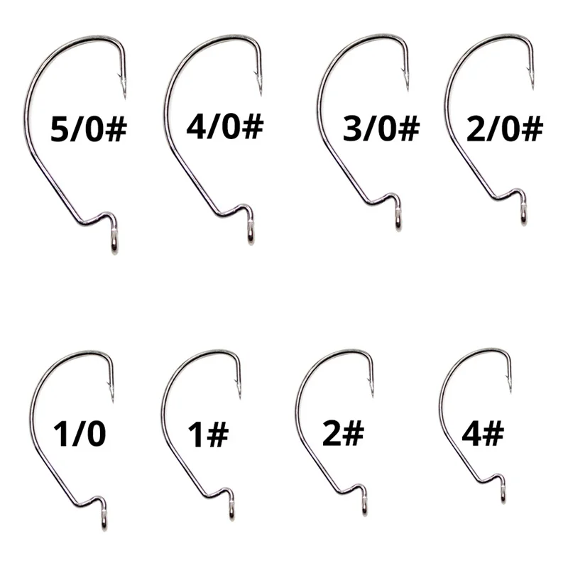 20 шт./лот, широкий рыболовный крючок из высокоуглеродистой стали, рыболовный крючок для мягкой приманки, рыболовные снасти, аксессуары, Pesca TP1066