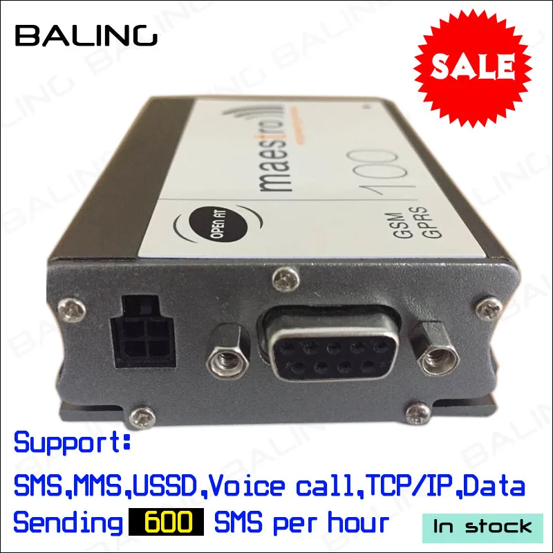M100 gsm gprs m2m sms mms modem