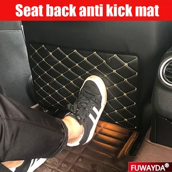 

free shipping!! Car Seat Back Protector Cover Anti Kick Mat For Mitsubishi Asx Pajero Lancer