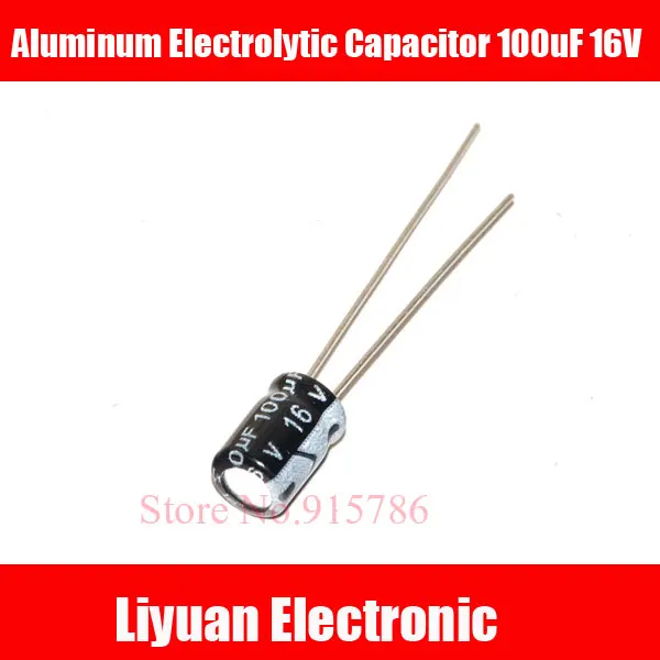Конденсатор 100uf 16v