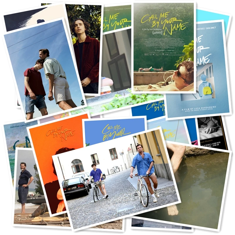 

Call Me by Your Name 20/pcs PVC Series Sticker Home Decor Fridge Styling Wall Travel Suitcase Graffiti Styling Stickers