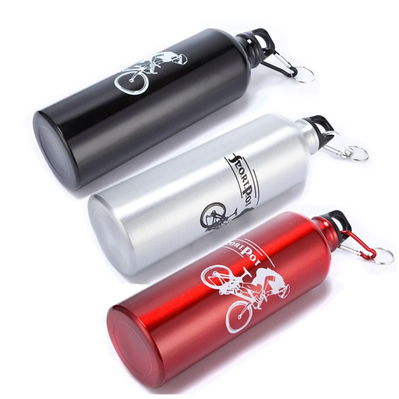 

700ML Bicycle Water Bottle Aluminum Alloy Bike Water Bottle Bicycle Accessories Outdoor Sport Camping Hiking WaterBottle