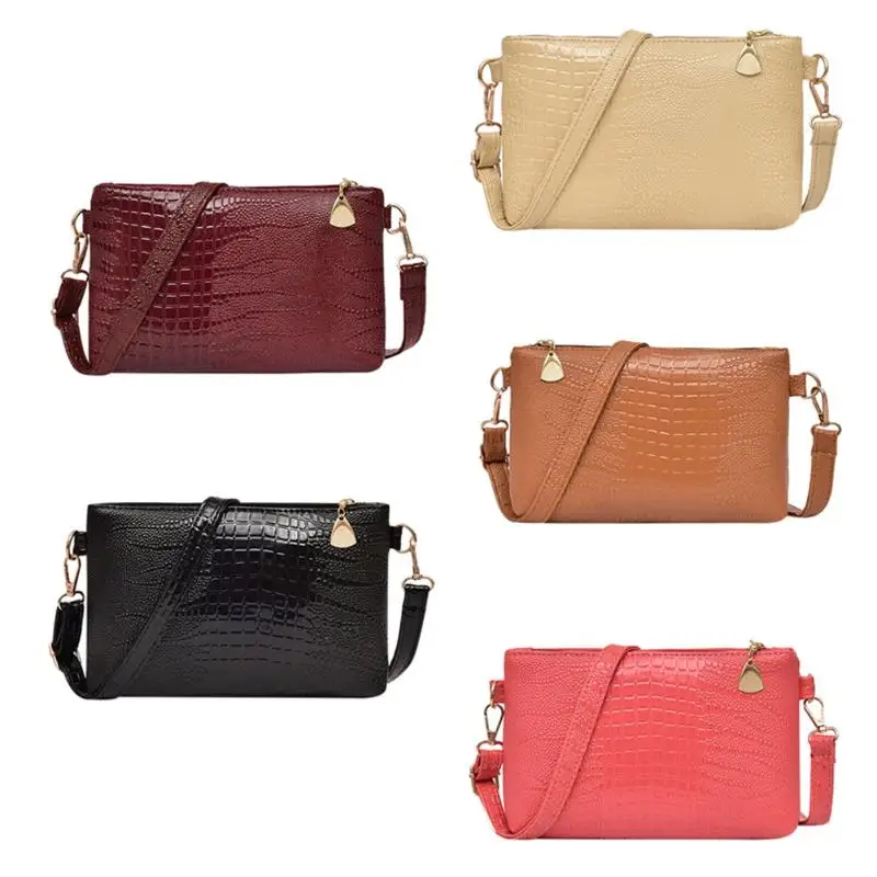 الفاخرة العلامة التجارية المرأة رسول حقيبة بو الجلود الكتف حقيبة الأزياء Crossbody حقائب النساء حقيبة يد صغيرة سستة المغلف مخلب