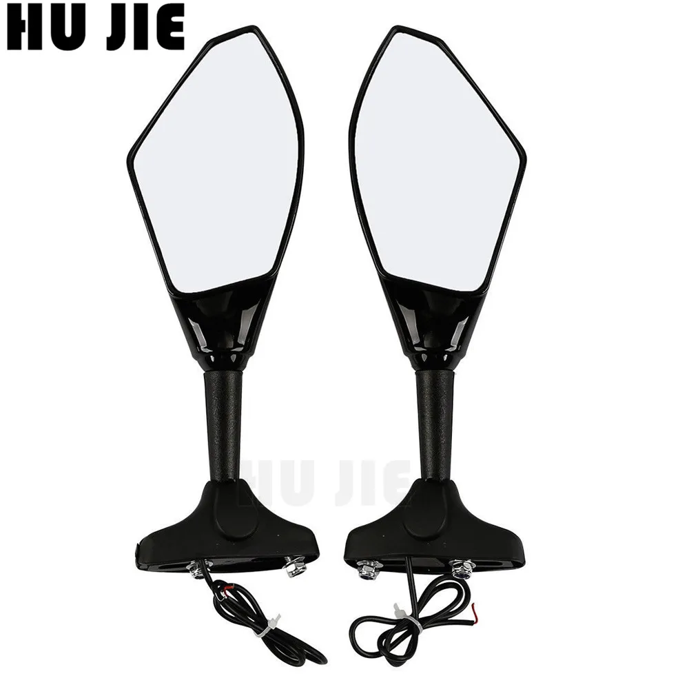 

Motorcycle Rearview Side Mirrors LED Turn Signal For Triumph Daytona 675 09-11 Daytona 600/650 03-05 TT600 00-03 Trophy 1200