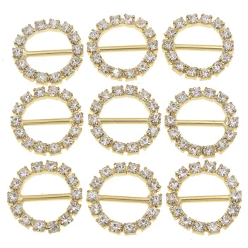 

Nidalee Hot Sale New 16mm 3/5" Colorful Wedding Crystal Rhinestone Ribbon Buckle Slider DIY Swimsuit Bikini Set Embellishments