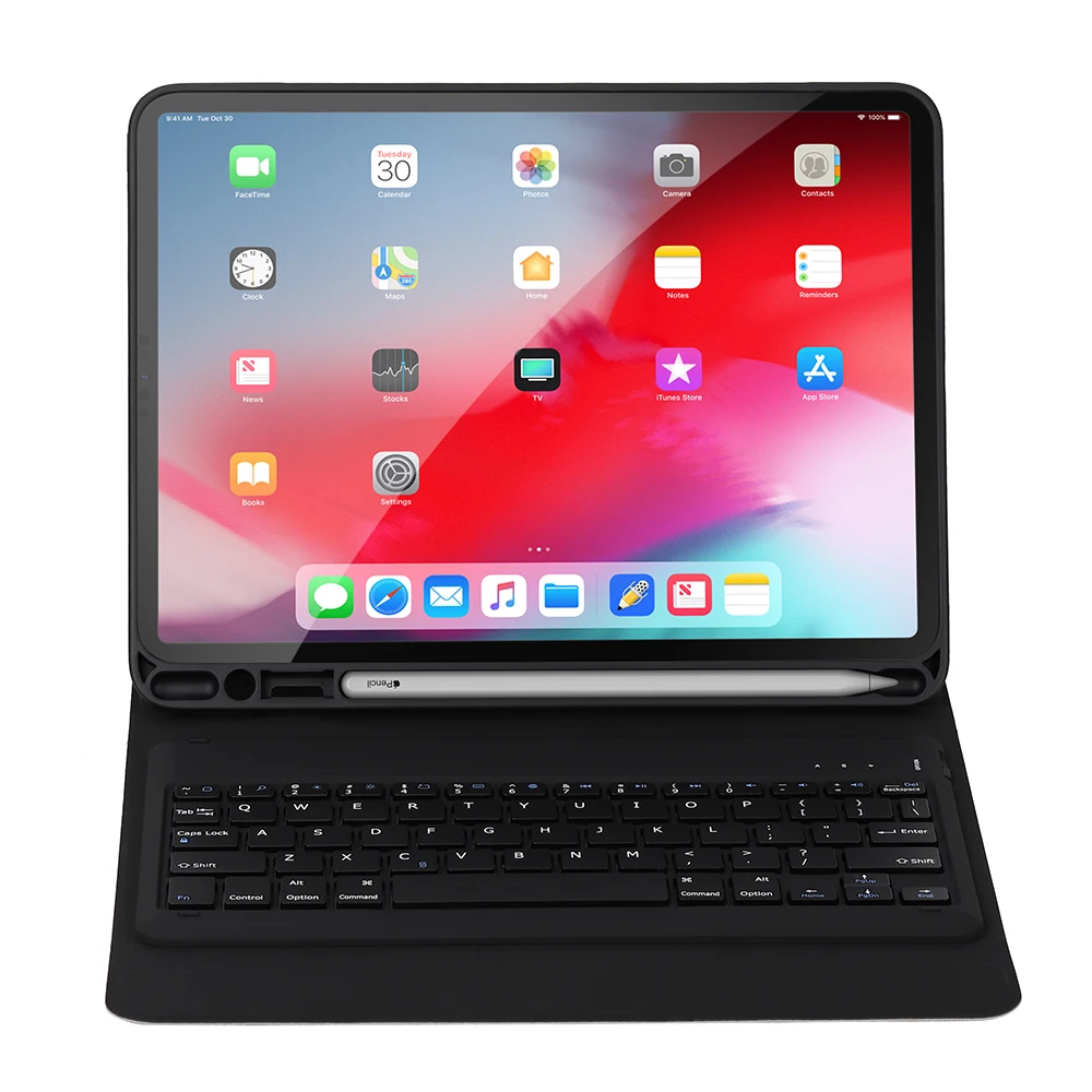 Чехол с клавиатурой Bluetooth для iPad Pro 12 9 2018 умный защитный чехол Apple 11 дюймов|Чехлы