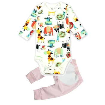 

2pcs Baby Set Cotton Winter Baby Clothing Set Outfits Suits Warm Tops Pants Infant Newborn Baby Boy Clothes Winter Sets