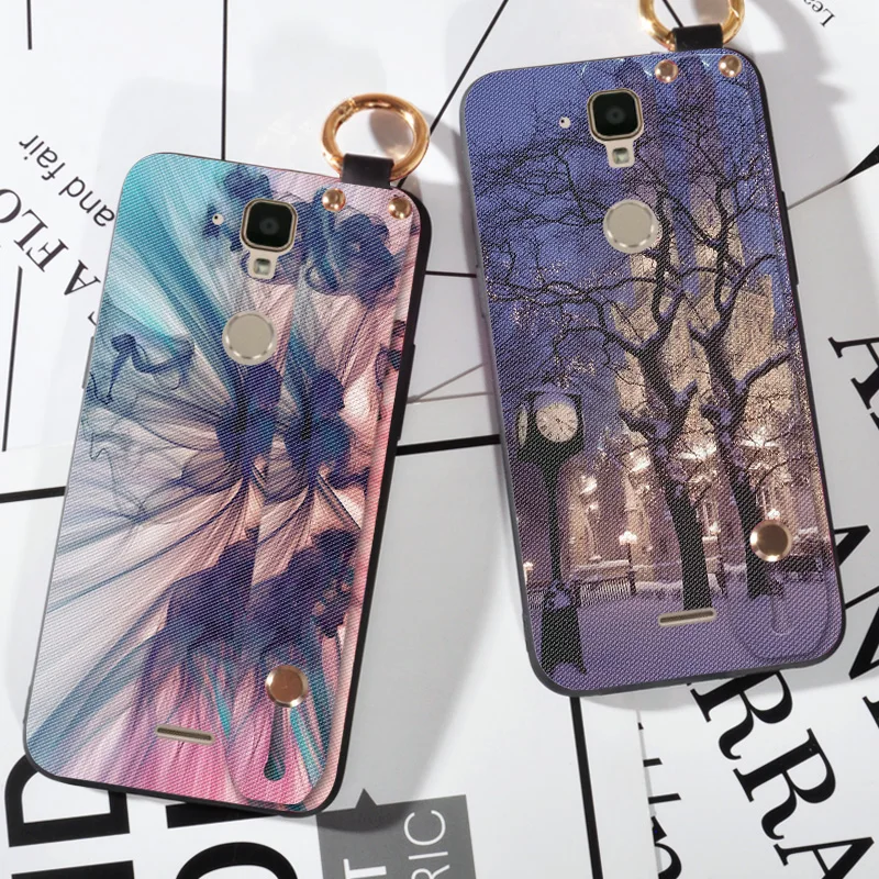 

Luxury Rivet Strap Stand Phone Case For Hisense F23 F23M Case Fabric Cover For Hisense F31