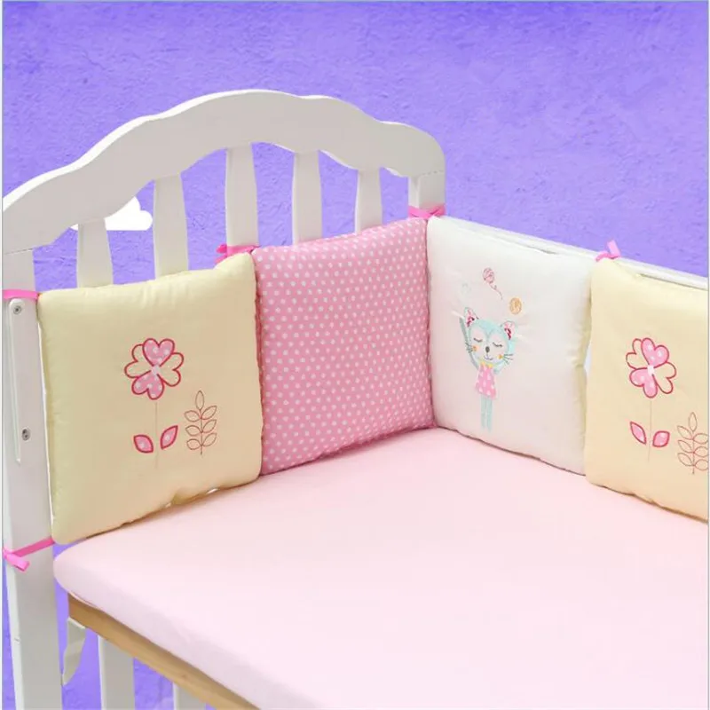 new Baby bed Bumper Cotton/plush Baby Bedding set for Newborns toddle