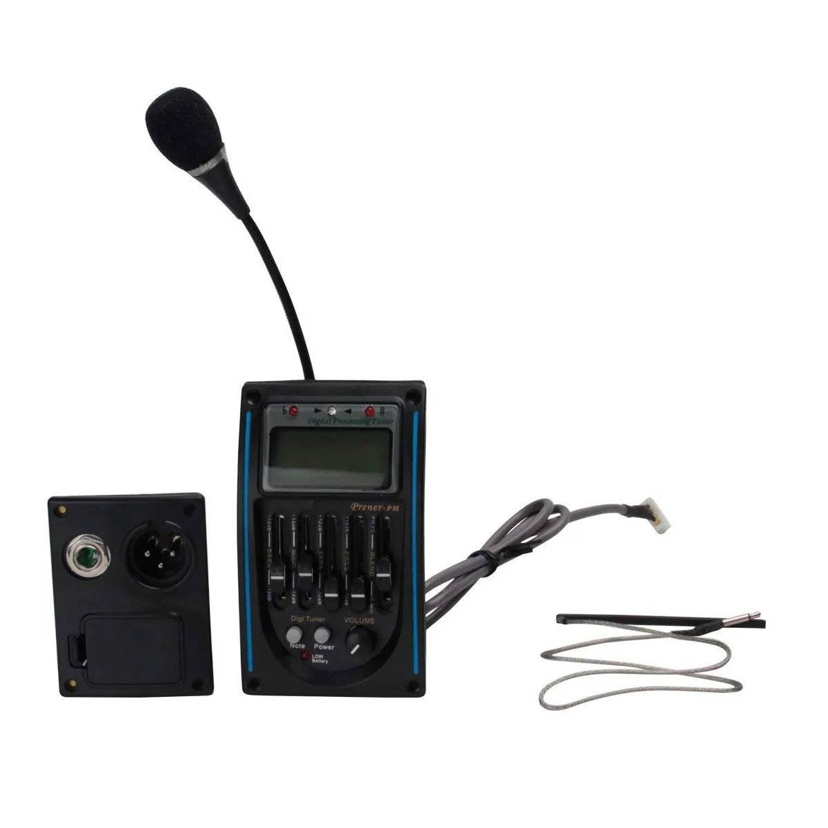 FLGT LC 5 Band Acoustic Guitar Preamp EQ Equalizer Piezo