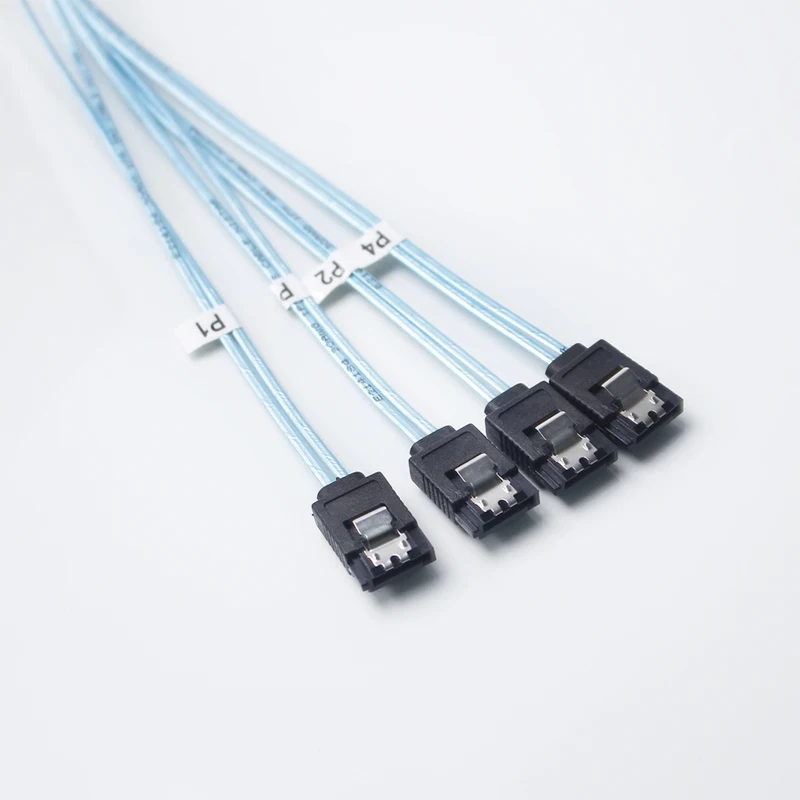 Кабель ult best Mini SAS 4 шт. SATA 7 контактный разъем на 4xSATA 6 Гбит/с кабель для хранения