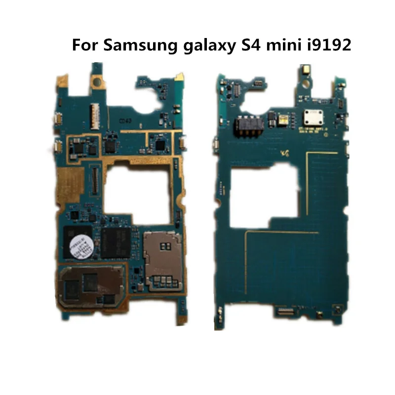 

For Samsung galaxy S4 mini i9192 motherboard Disassembled whole function mainboard with chips Logic Board