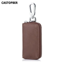 Key Holder Для мужчин ключи от машины сумка Multi Функция ключеник Мода ключница Разделение кожа дизайнер Винтаж Для женщин Ключницы качество