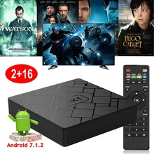 HK1 Android Smart tv BOX 4K Amlogic S905W 2G ram 16G rom телеприставка Wifi медиаплеер ТВ приемник Play store Бесплатные приложения