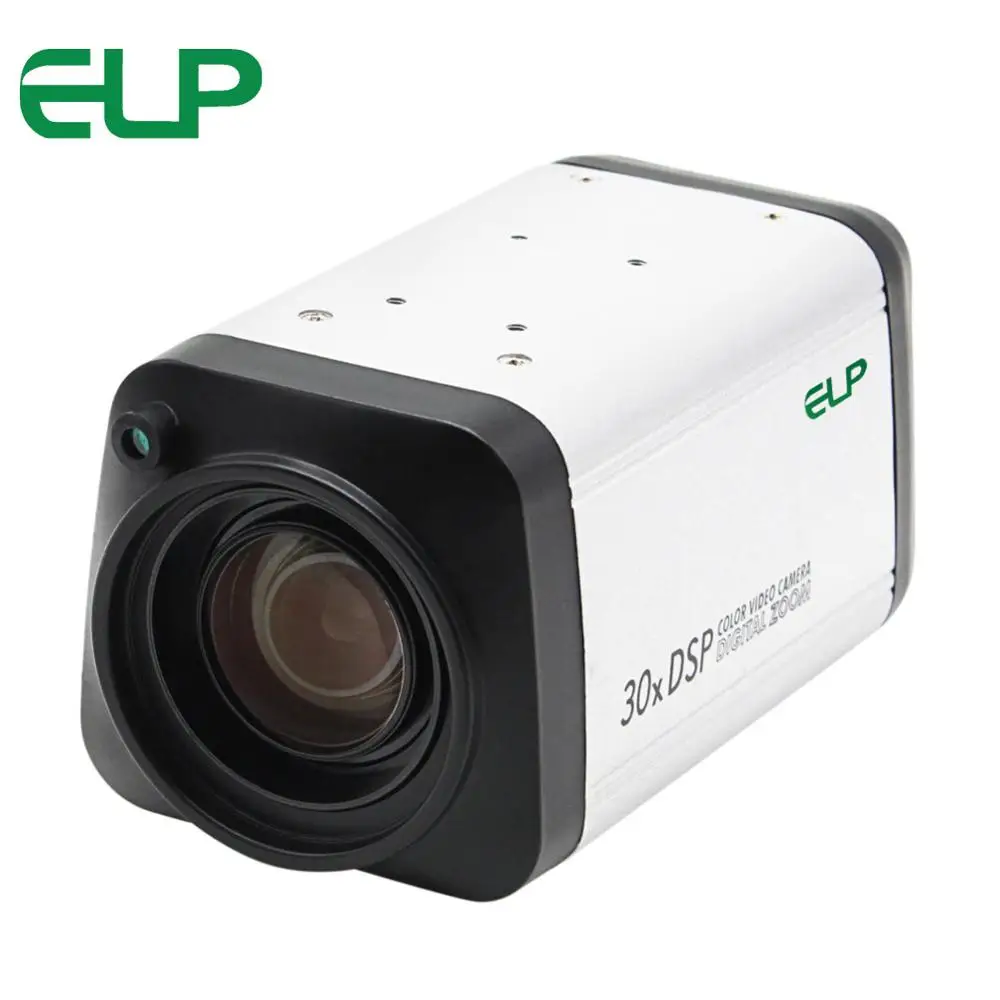 

1080P AHD All in one camera 30X 3-90mm zoom lens box Camera WDR Auto IRIS DSP color video Camera