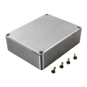 

2pcs of1590BB Guitar Effects Box Container Aluminum 120x95x35mm Silver