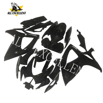 

Multiple design options Fairing Body Work Kit ABS Injection For SUZUKI GSXR600 GSXR750 2006 2007 full black gold blue colorful