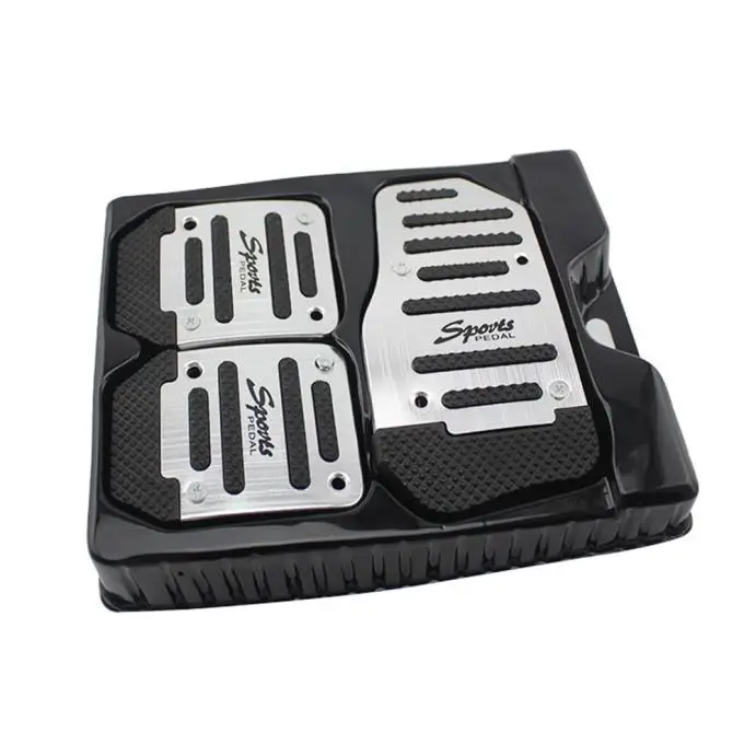 

Franchise 3PCs Nonslip Car Auto Vehicle Accelerator Brake Foot Pedal Cover Set Manual Treadle 3 Colors #0419