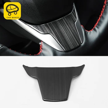 

CarManGo for Honda CRV C-RV 2017 Car Auto Steering wheel trim frame Sitcker decoration trim Accessories
