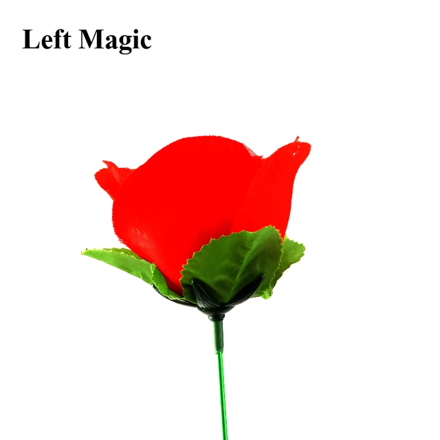 1PCS Torch To Flower-Torch To Rose-Fire Magic Trick Flame Appearing Flower Professional Magician Bar Illusion Stage Props G8156 3
