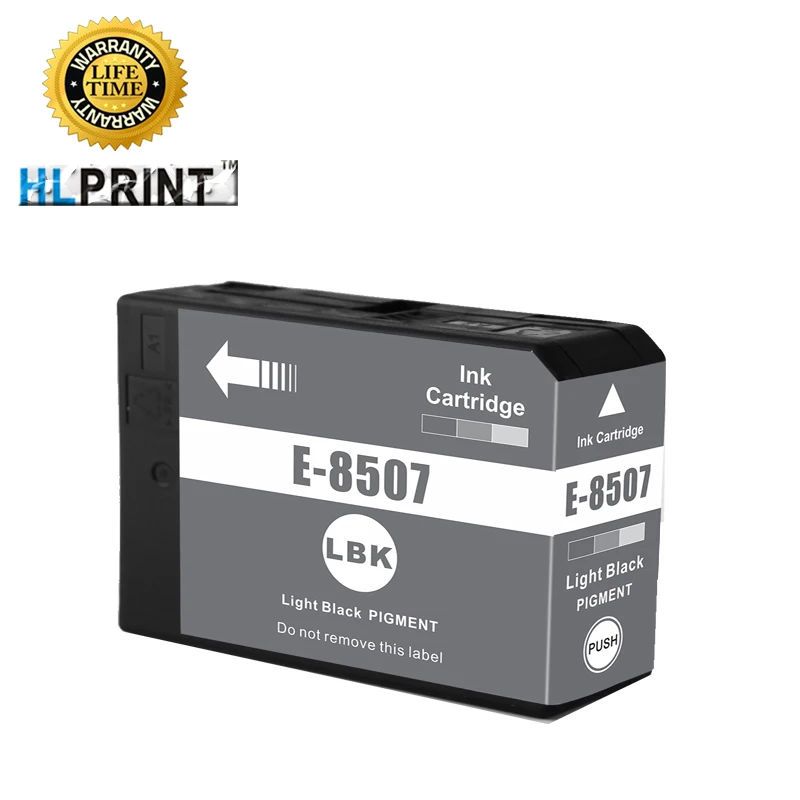 1PK ink cartridge T8507 compatible for SureColor P800 printer PK C VM Y LC VLM LK MK LLK pigment ink