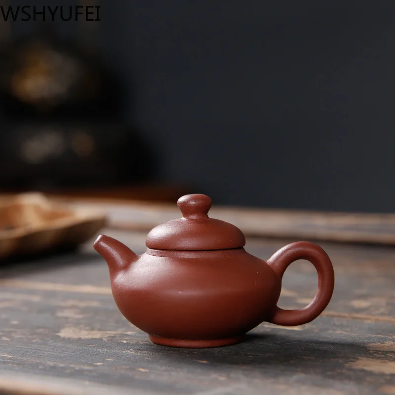 

Small capacity genuine teapot mini fingertip classic Chinese health teapot purple sand Kung Fu tea set teapot kettle