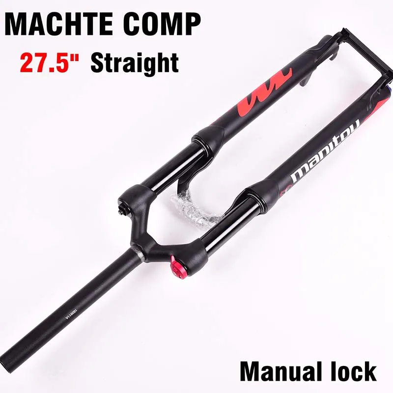 Подвесная вилка Manitou Machete Comp Machete 27,5 29er для горного велосипеда MTB воздушные вилки высшего качества - Цвет: 27.5 Straight Manual