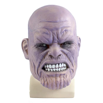 

The Avengers Infinity War Cosplay Costumes Thanos Mask High Quality For Adult