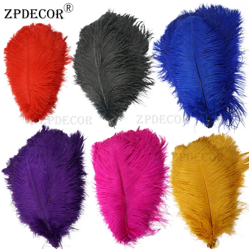 

14-16 Inch 35-40CM Frist-Grade Ostrich Feathers for DIY Jewelry Craft Making