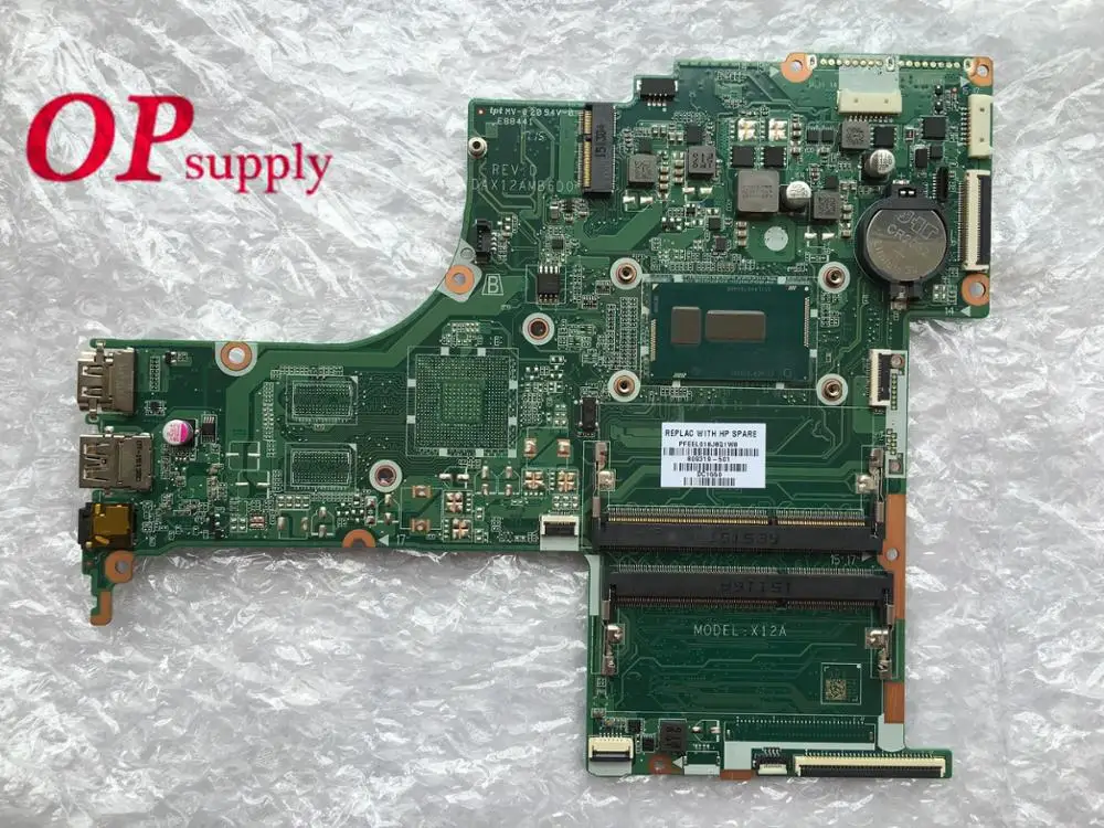 

809319-501 809319-001 For HP Pavilion 17-G Notebook Motherboard 809319-601 DAX12AMB6D0 fully Tested