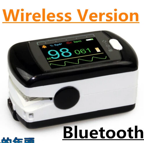 

17 NEWCMS50EW Bluetooth Wireless Finger tip pulse oximeter Blood Oxygen Saturation Monitor CMS50EW With USB Software OLED Screen