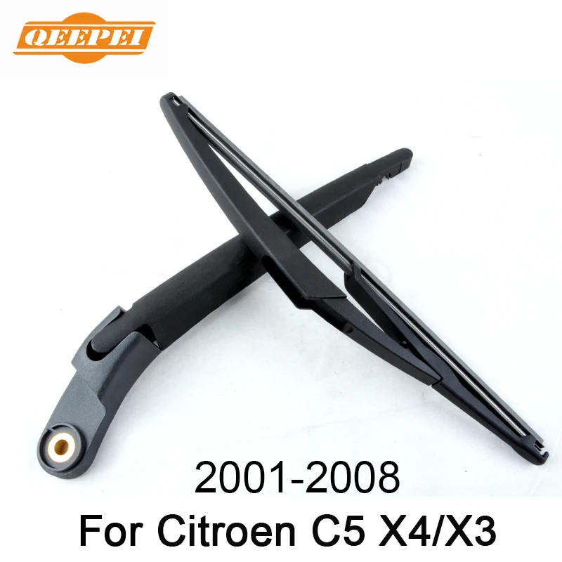 QEEPEI 12 ''Задний рычаг стеклоочистителя и лезвие для Citroen C5 X4/X3 2001 2008 высокое