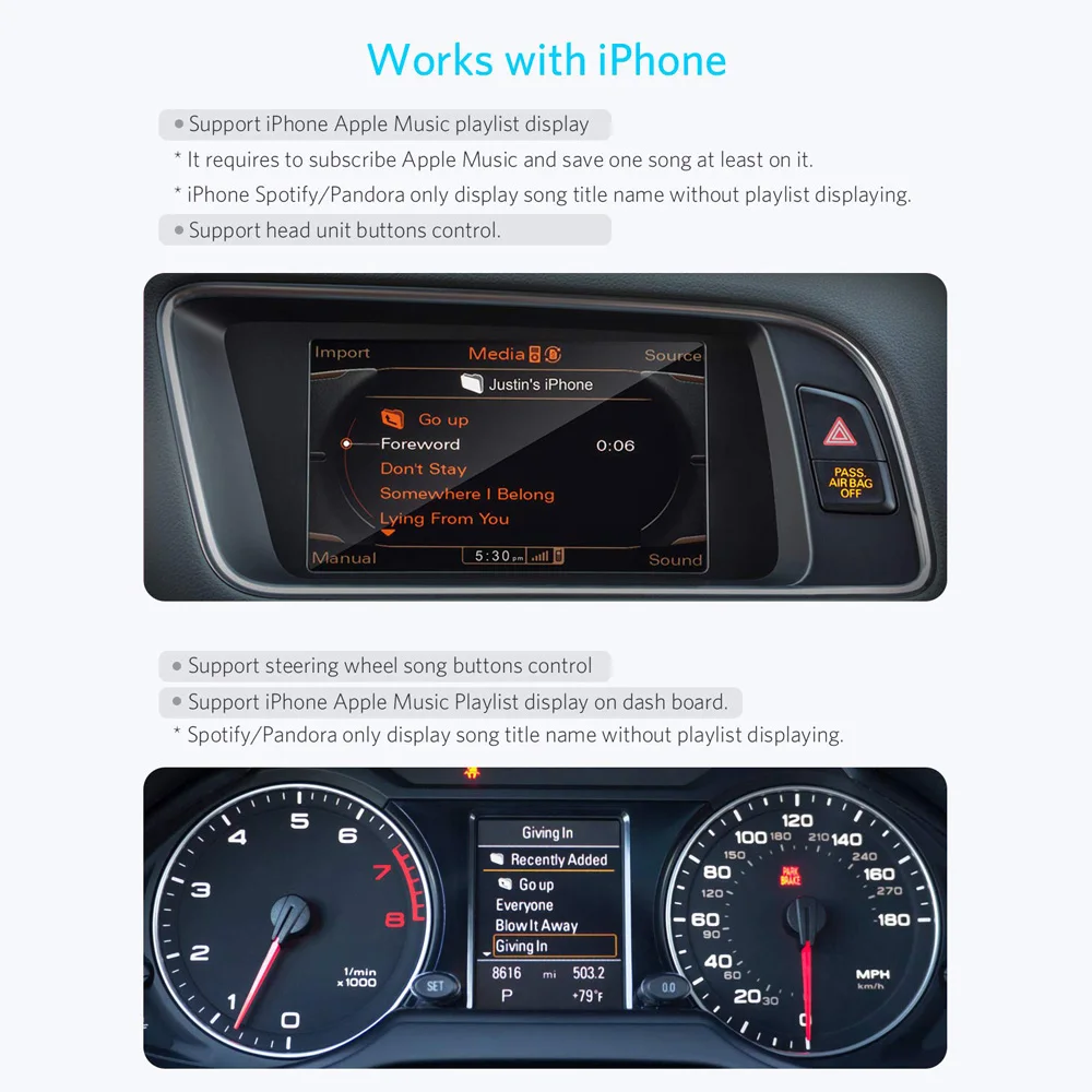 Bluetooth автомобильный комплект для VW MDI музыкальный приемник Airdual модуль Mercedes Benz MMI