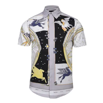 

Men Short Sleeve Shirts Fashion 3D Printing Men' Streetwear Shirt Casual Hawaiian Ropa de Hombre Beach Summer Short Sleeve Shirt