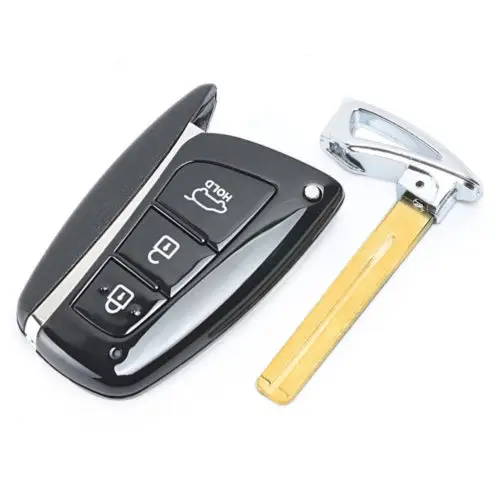 Смарт устройство Keyecu с 3 кнопками 433 МГц ID46 чип для Hyundai Santa Fe 2012 2013 2014 2015