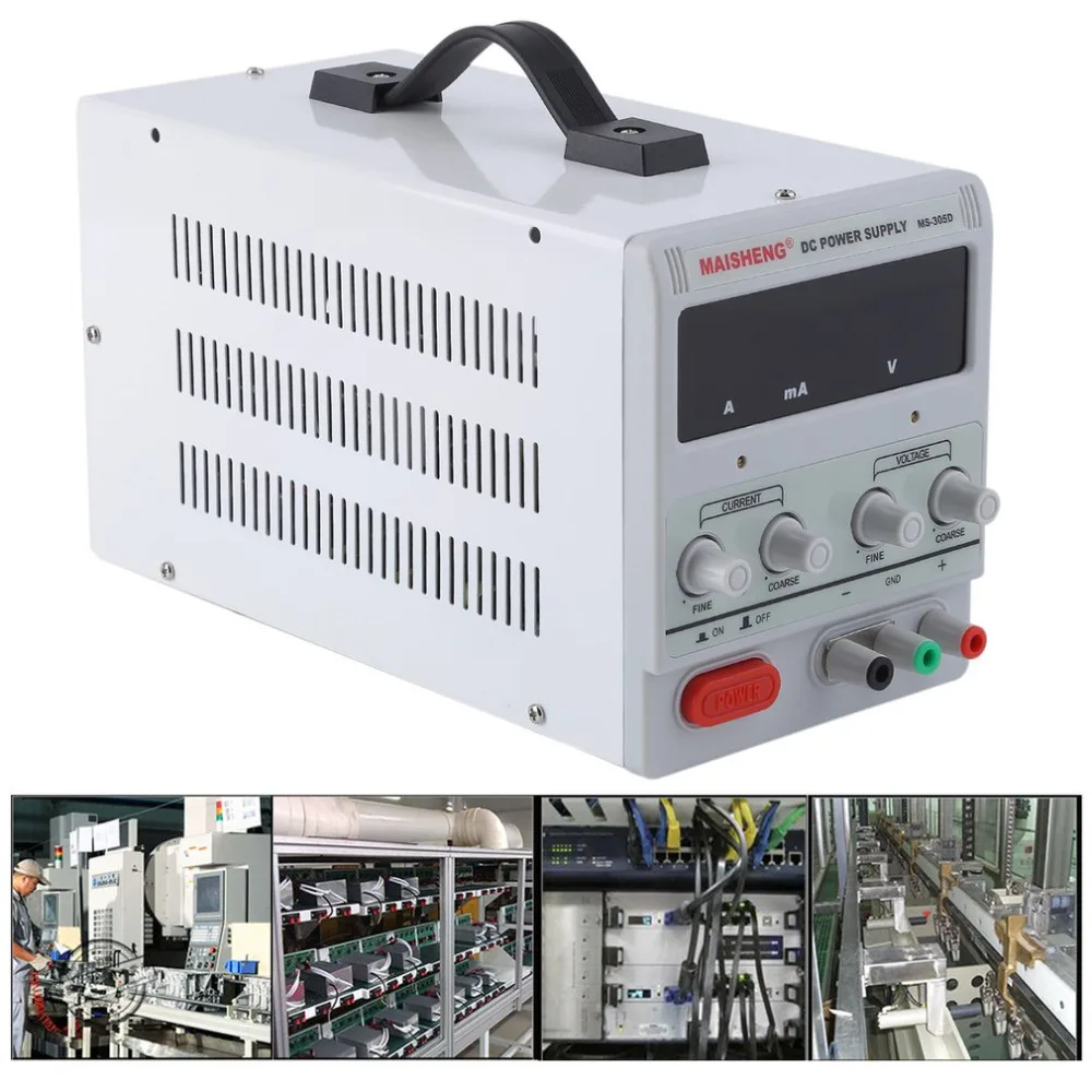 

Car Laboratory LAB Digital Direct Controllable Power Supply 30V 5A DC Power Supply EU Plug For Test Repair Centers School