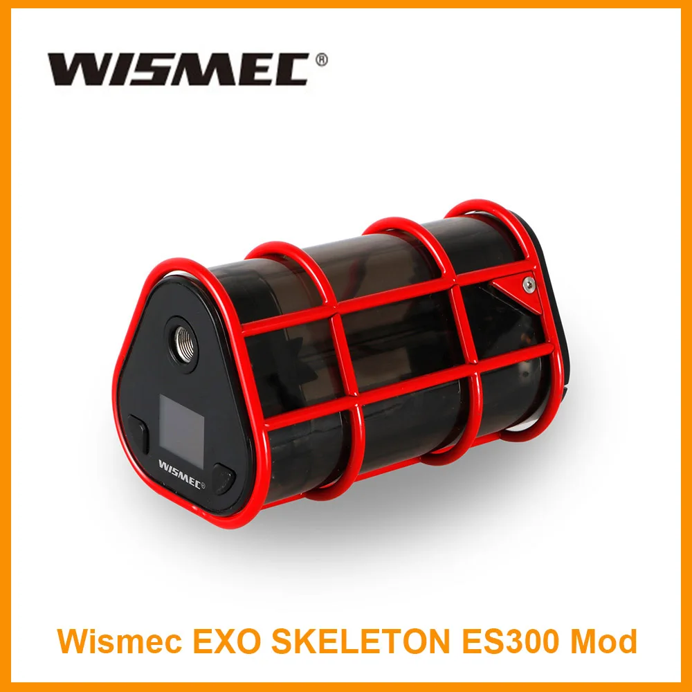 

100% Original Output Wismec ES300 EXO SKELETON Box Mod 200w/300w Replaceable RX2/3 By 18650 Batteries e-cigarette Box Mod