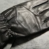 Genuine Sheep Leather Men's Warm Gloves 2022 Winter Male Real Leather Gloves Men Termal Fleece Guantes Driving Gloves Mittens ► Photo 3/5