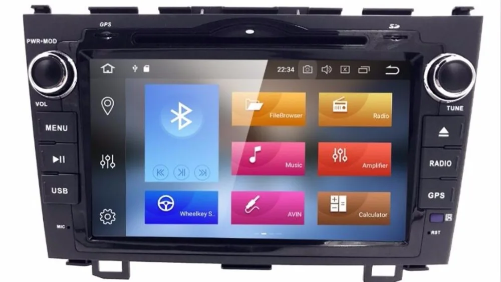 Perfect 4G LTE RAM Octa(8)-Core Android 8.0! CAR DVD player FOR HONDA CRV 2006-2011 car audio gps stereo head unit Multimedia navigation 2