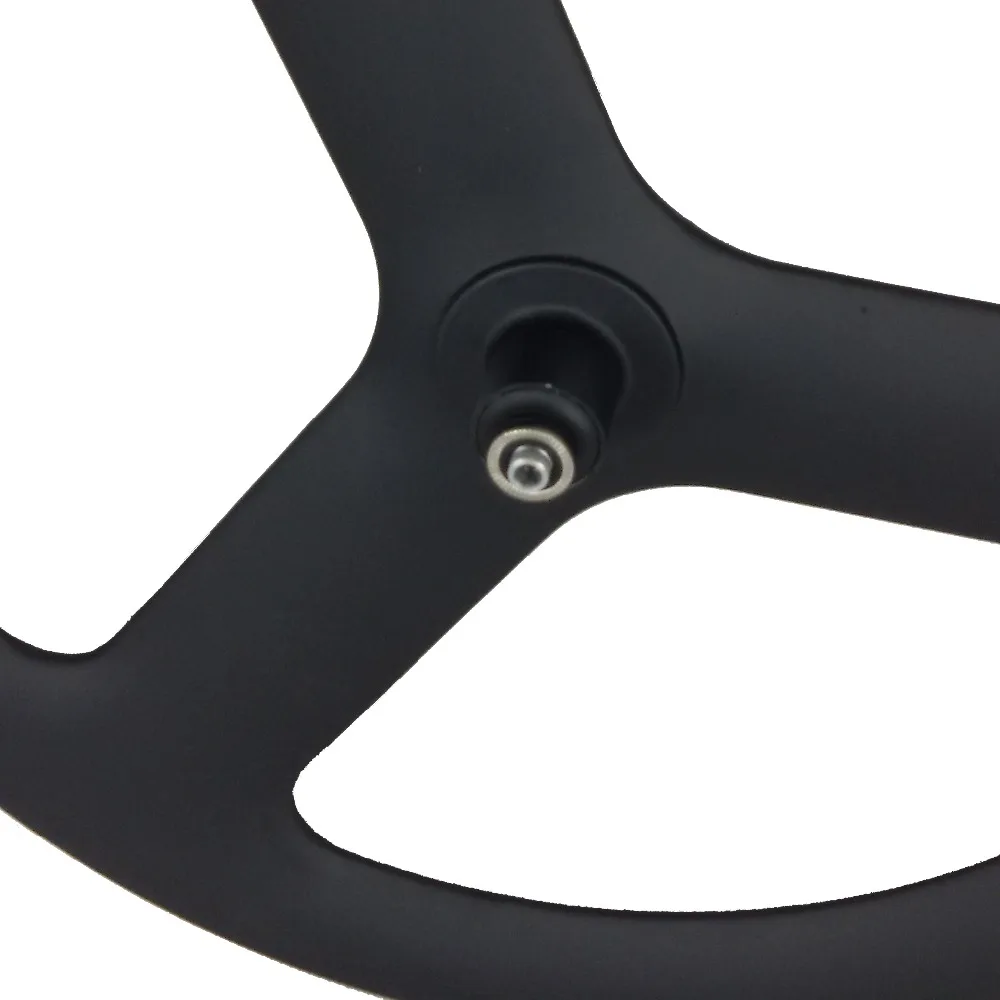 Flash Deal DIY 20 inch carbon V brake/disc 6 bolts 3 spoke 451 carbon road wheel 23mm width tri spoke wheels track fixed gear 20er wheelset 5 Flash Deal DIY 20 inch carbon V brake/disc 6 bolts 3 spoke 451 carbon road wheel 23mm width tri spoke wheels track fixed gear 20er wheelset 5