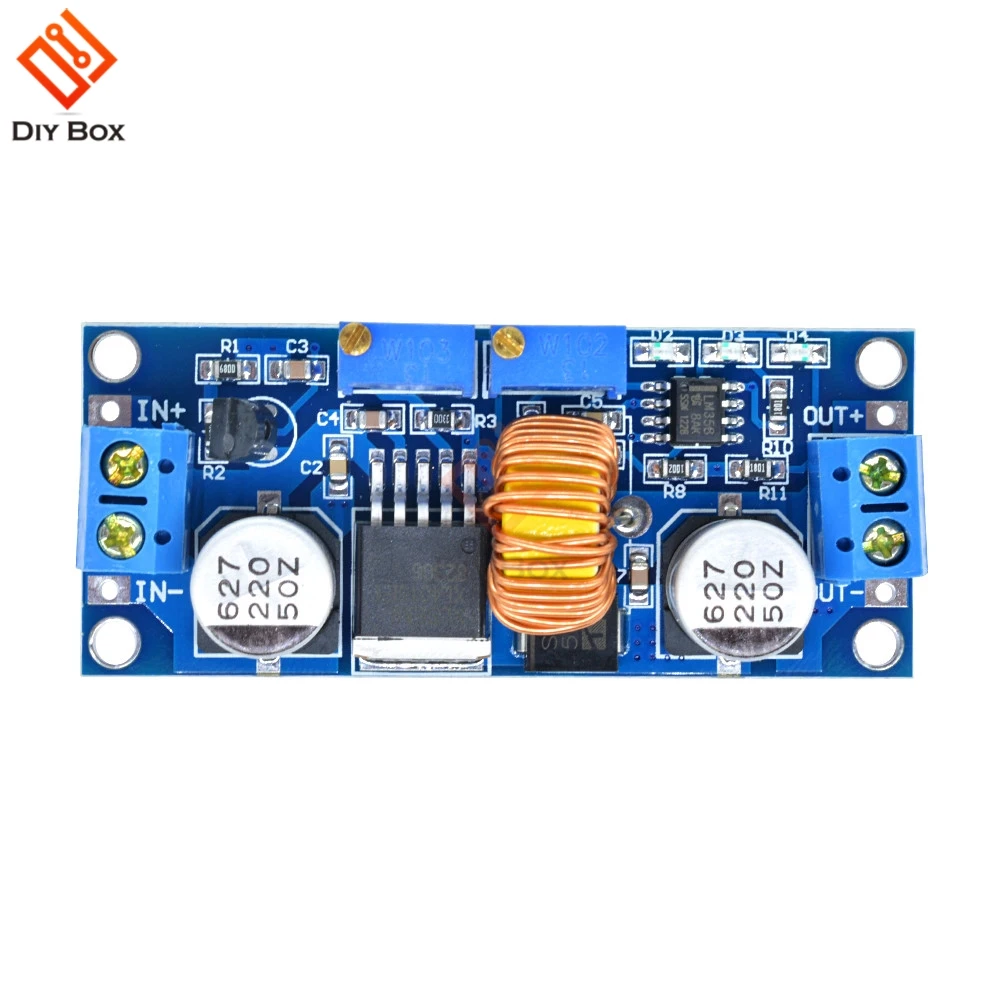 CC/CV 5A литиевая плата зарядного устройства XL4015 Регулируемый 6 38V до 1 25 36 V DC