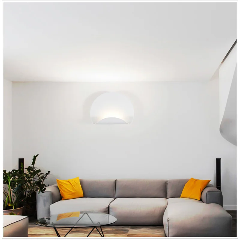  Nordic industrial wall lamp modern lampara pared eclipse wall sconce led light bedroom bedside lamp - 33027276582