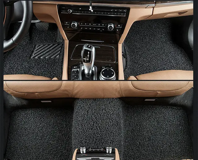 Custom Fit Wire Car Floor Carpets Coil Auto Floor Mats Vehicle Floor