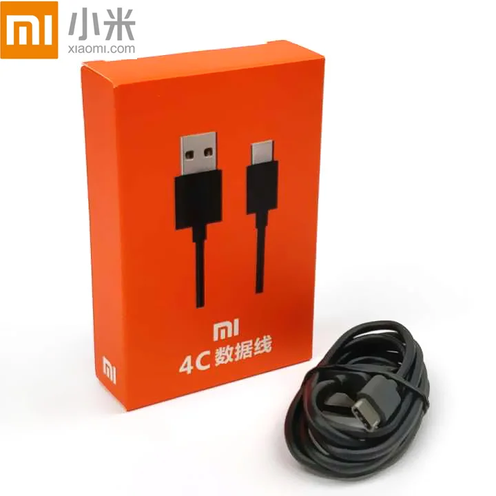 

Original xiaomi charger Cable mi5 Mi 5S Mipad 2 4C Redmi 3S Note 4 Smartphone Fast Charge Usb Type C Data Line